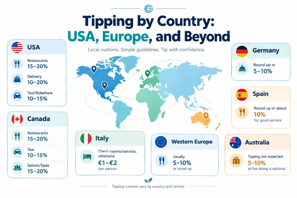 USA Tip calculator